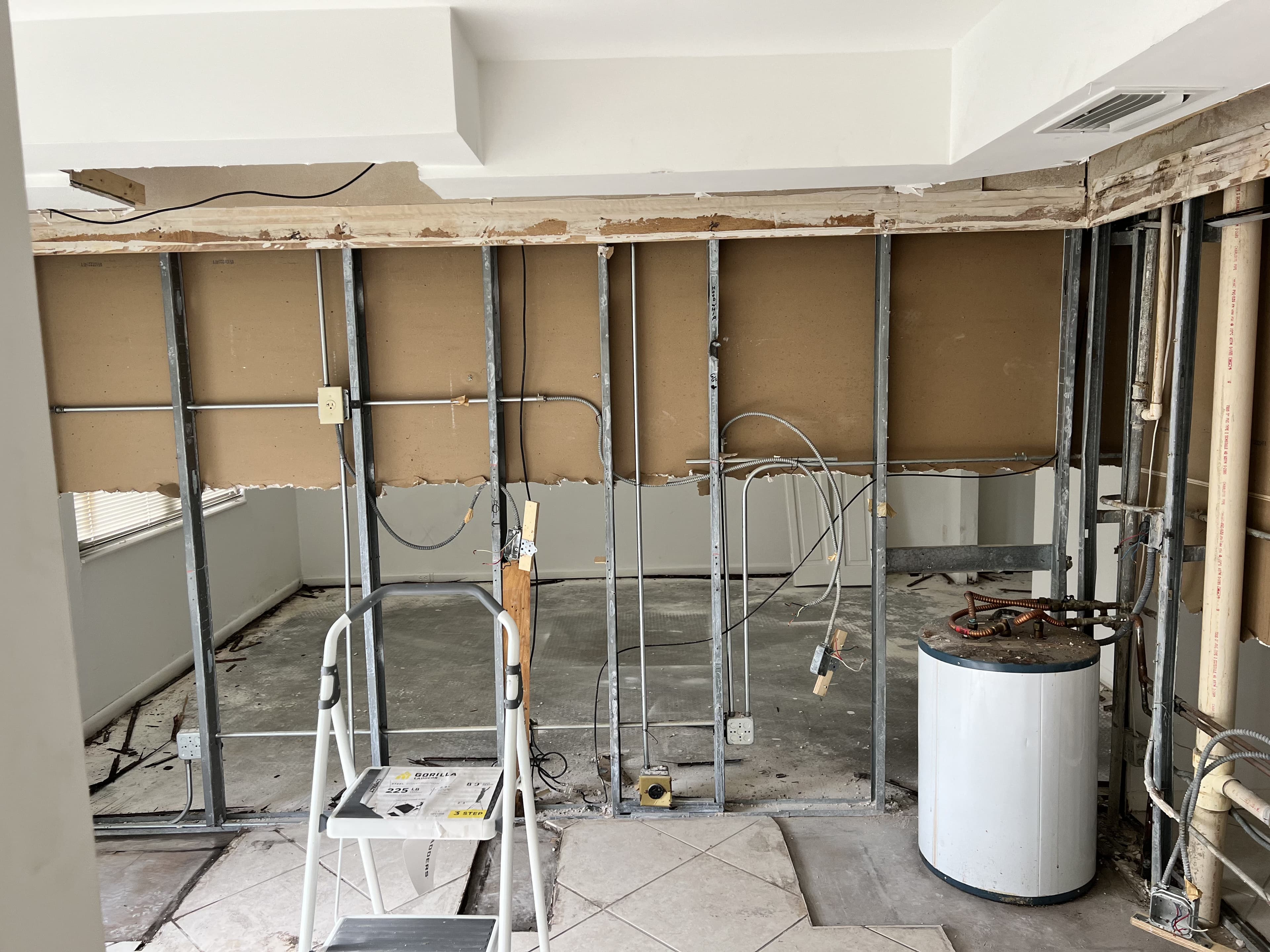 Plastering project