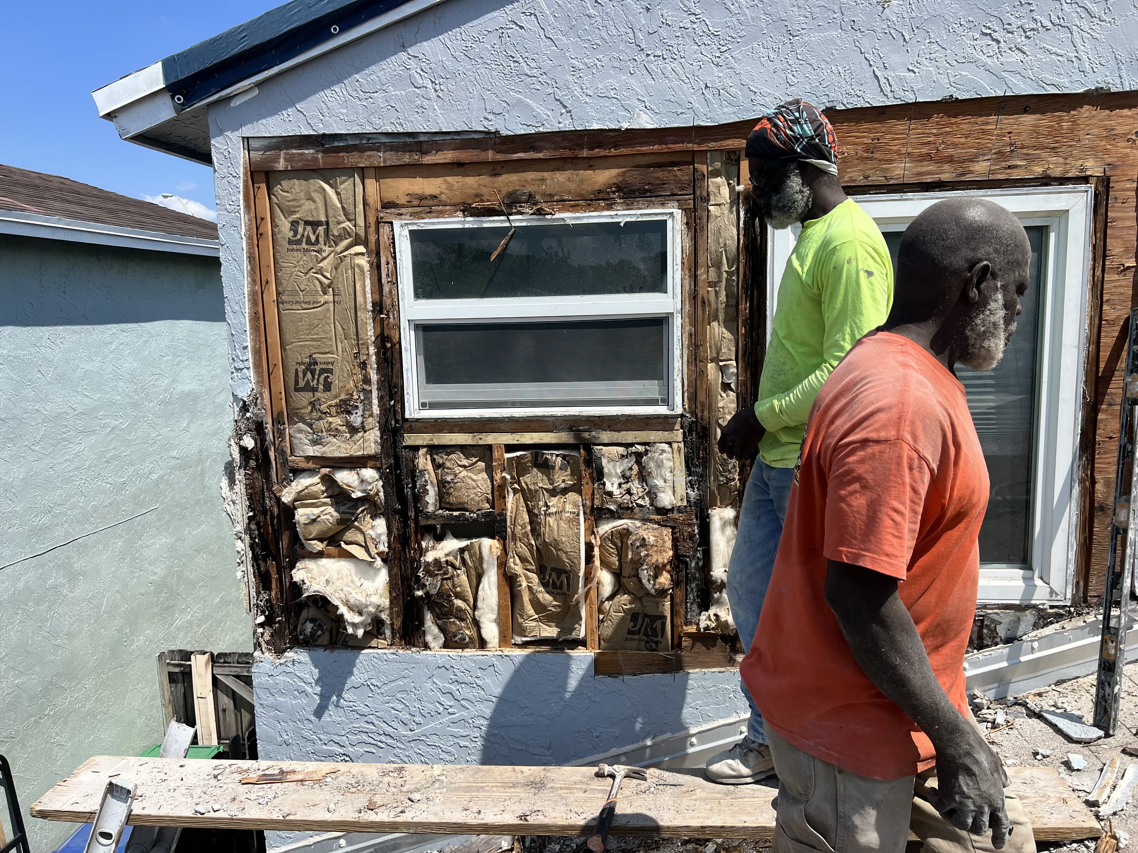 Plastering project