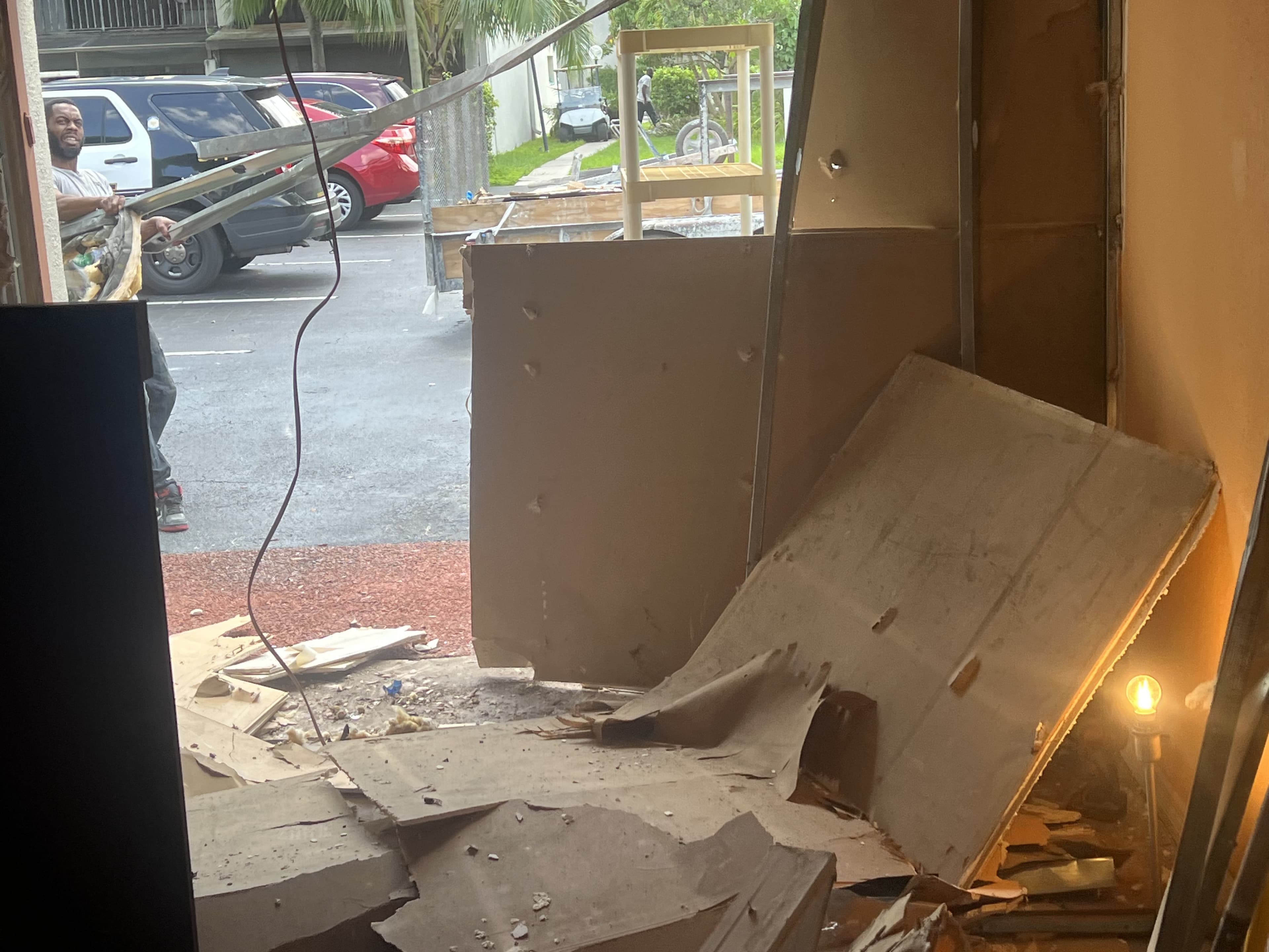 Plastering project