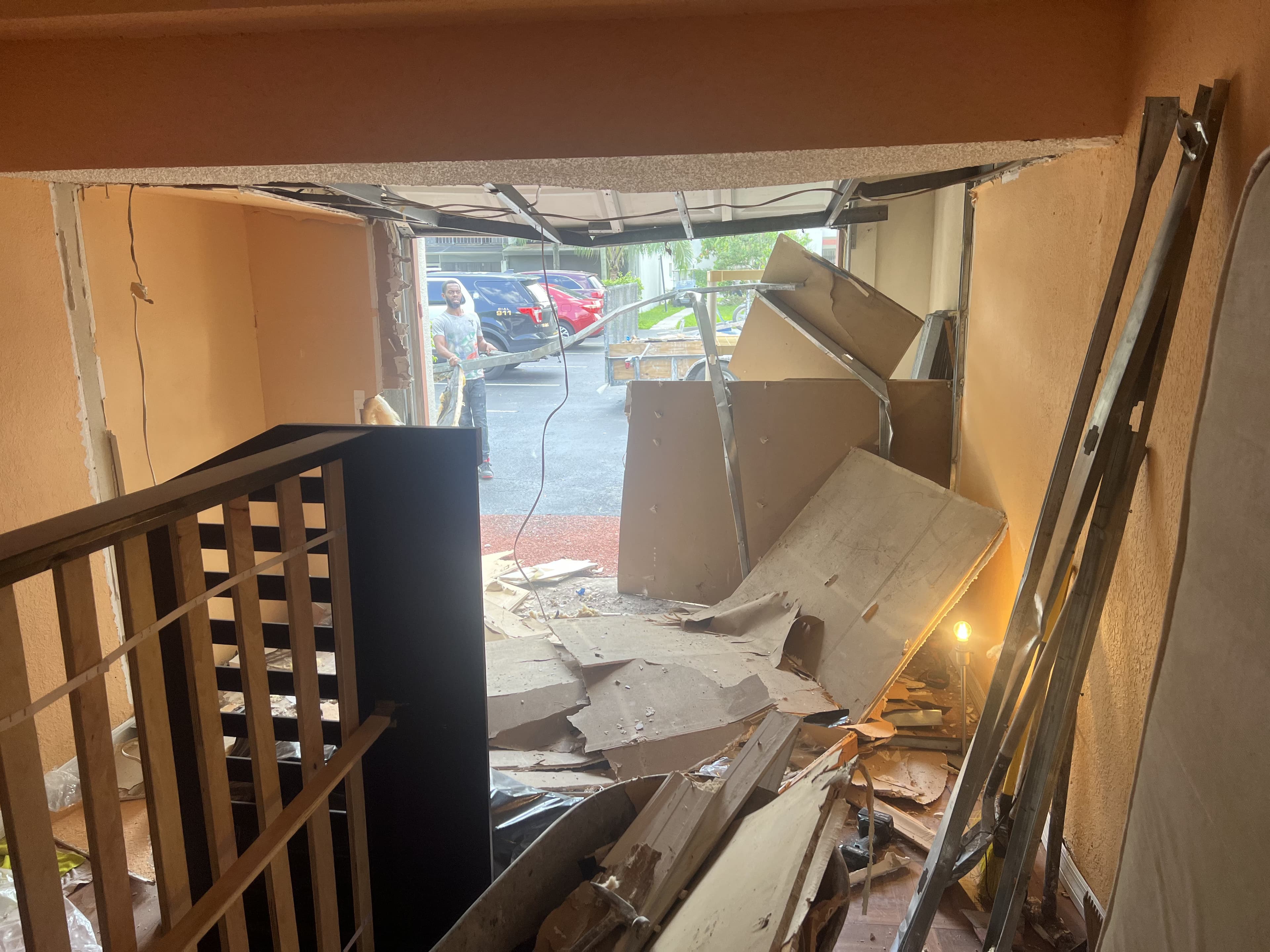 Plastering project