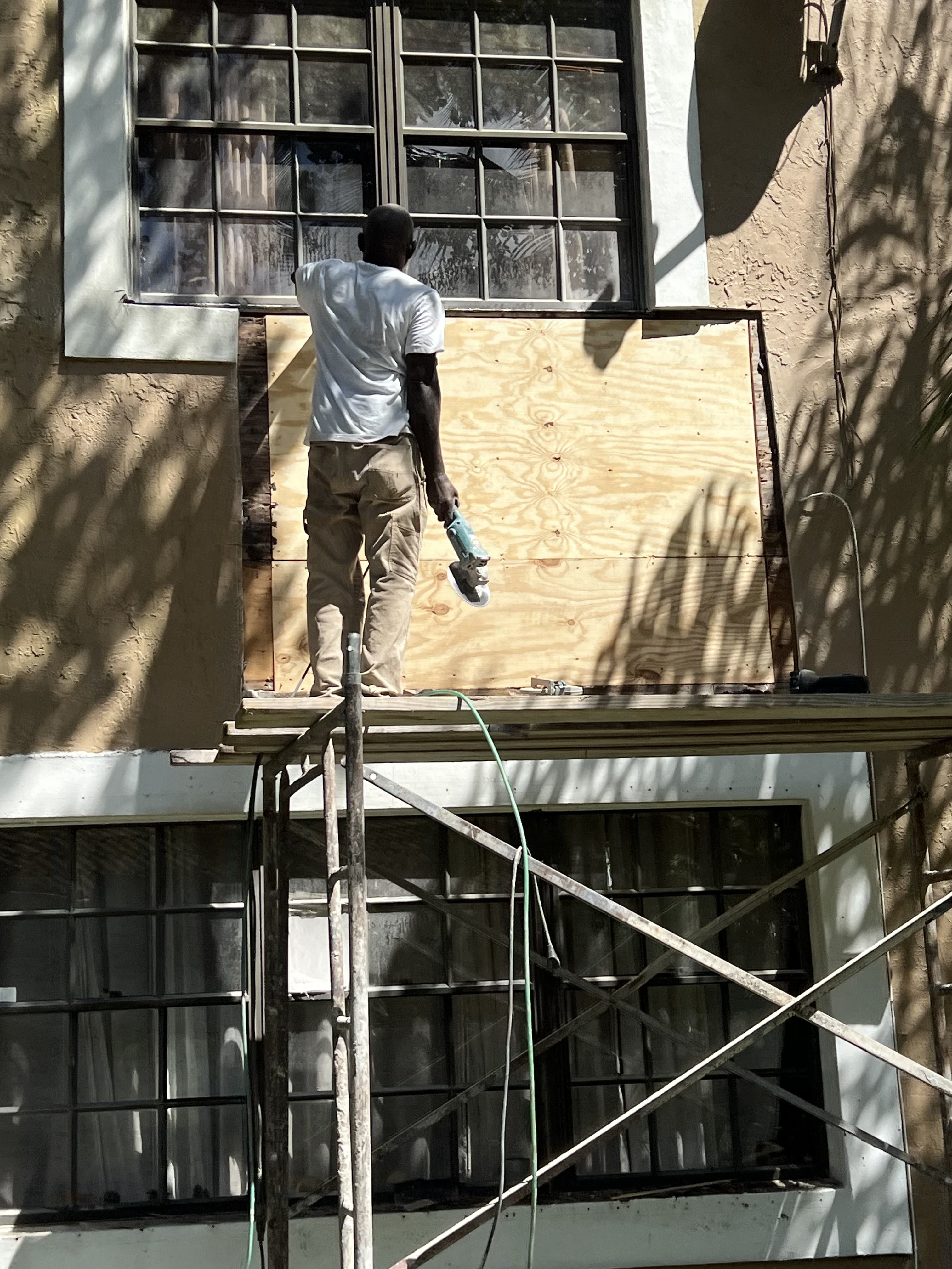Plastering project