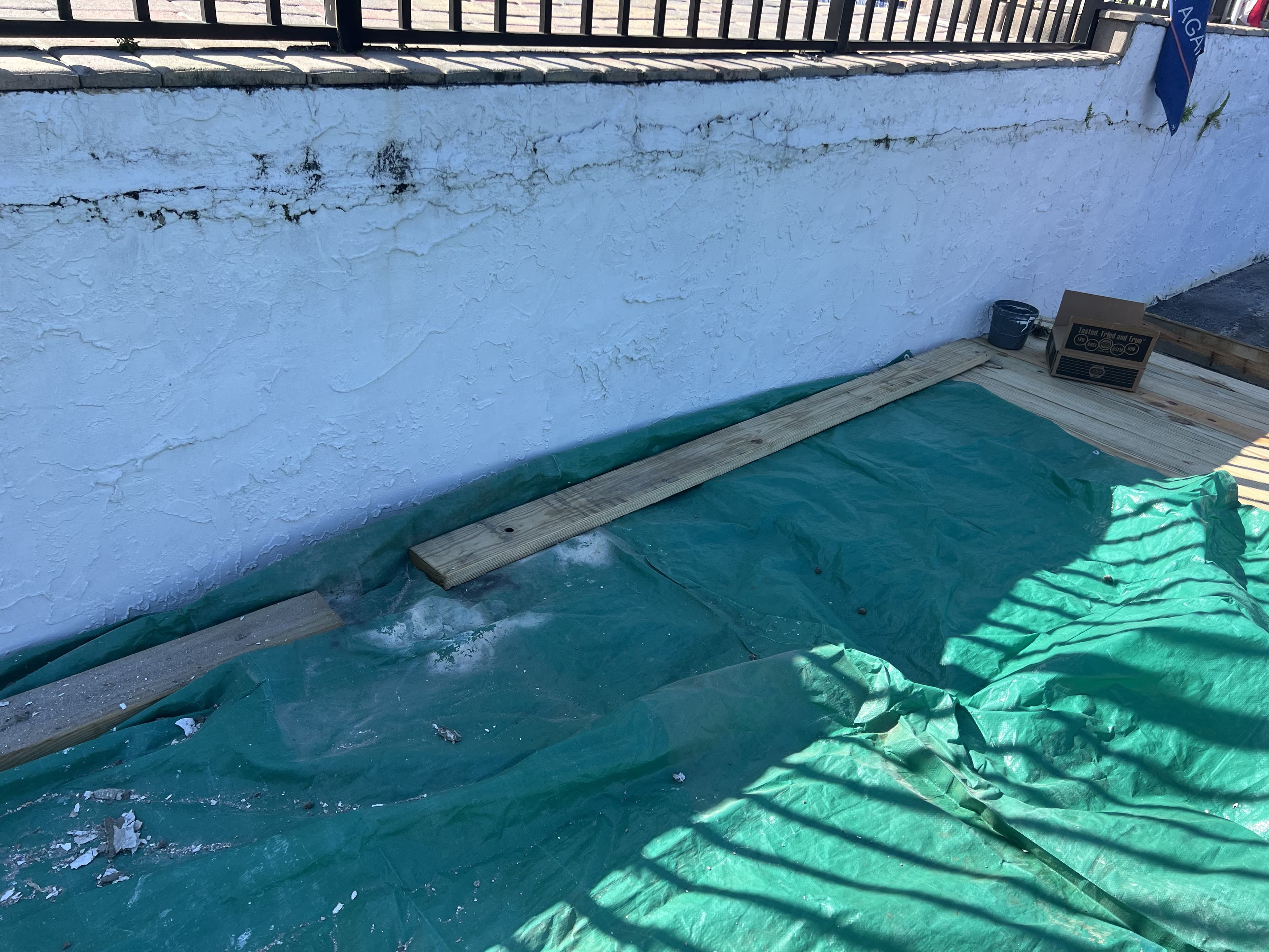 Plastering project