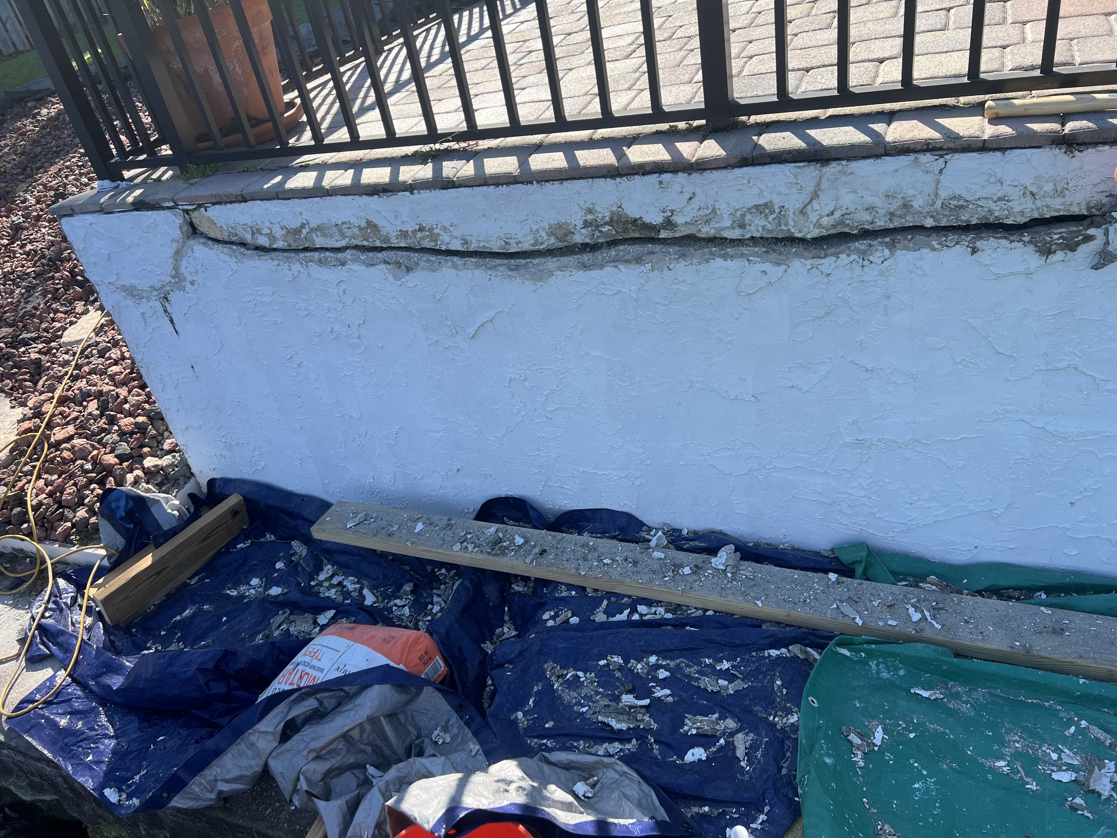 Plastering project