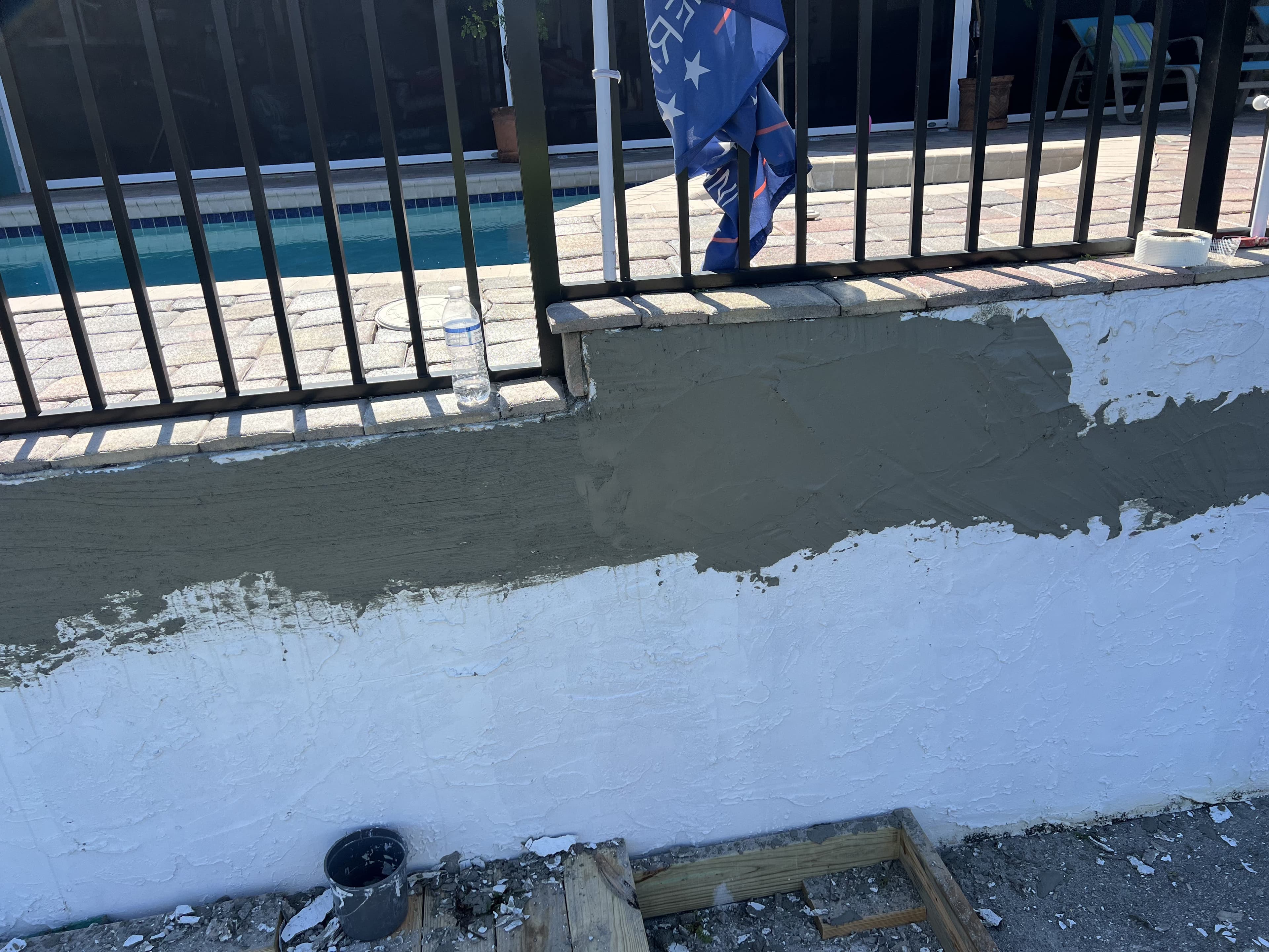 Plastering project